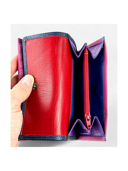 Forest Leather Women's Wallet Fuchsia