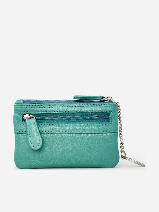 Large Leather Women's Wallet Classic Green