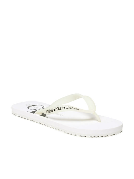 Calvin Klein Herren-Sandalen Weiß