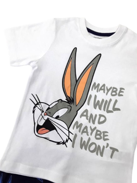 Disney Pijama pentru copii De vară De bumbac White