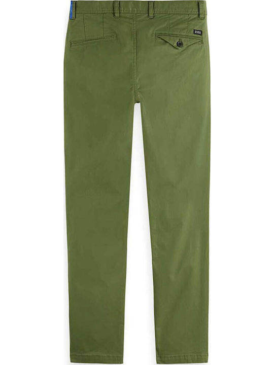 Scotch & Soda Mott Παντελόνι Chino Army