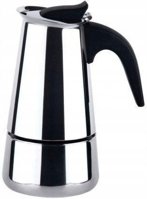 Espresso-Kanne 6 Cups Edelstahl Braun