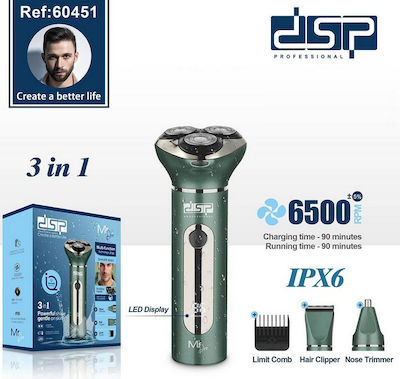 DSP 616102 Rechargeable / Corded Face Electric Shaver