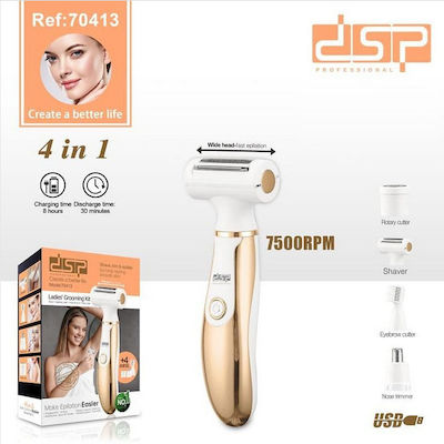 DSP 615563 Rechargeable Body / Face Electric Shaver