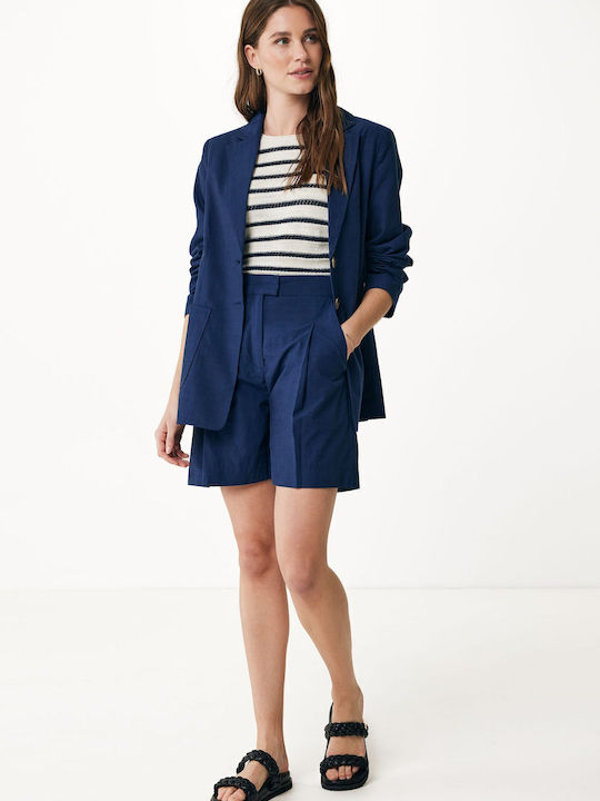 Mexx Γυναικείο Σακάκι Navyblue