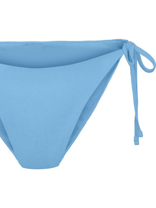 Marseille Bikini Slip Cu Dantelă Albastru Deschis
