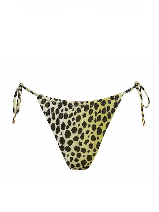 Bikini Brazil with Ties Green