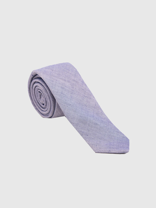 Hugo Boss Ανδρική Γραβάτα Μονόχρωμη σε Navy Μπλε Χρώμα