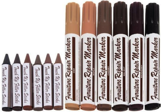 Seturi de Ceară pentru Îmbătrânire Multicolor Vopsele speciale pentru artizanat 12buc