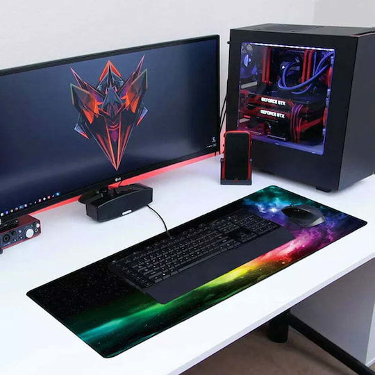 ZT1XJ43QWS638 Gaming Mouse Pad XXL (800mm) με Στήριξη Καρπού Μπλε