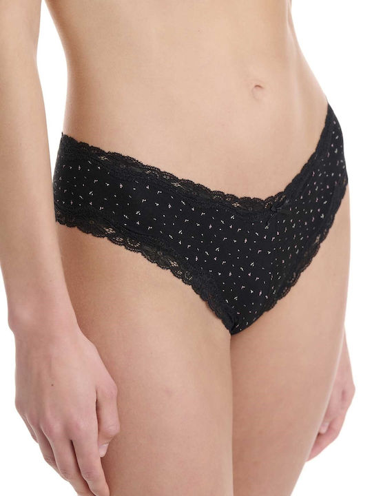 Bamboo Damen Brasilien 2Pack mit Spitze Colorful