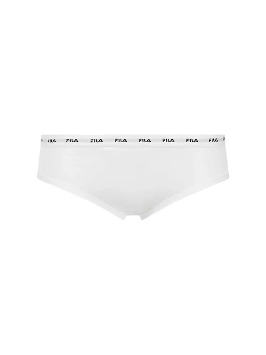 Fila Brief Γυναικεία Slip 3Pack Μαύρα