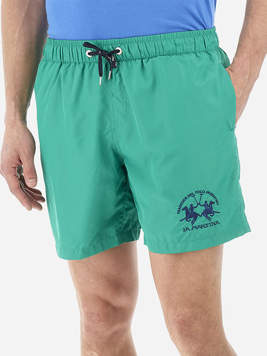 La Martina Herren Badebekleidung Shorts Green