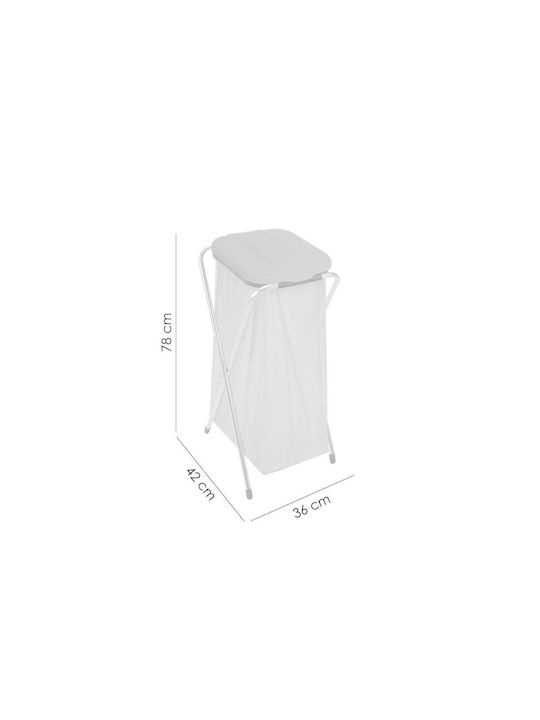 Strend Pro Coș de Gunoi Plastic Portocaliu 130lt 1buc