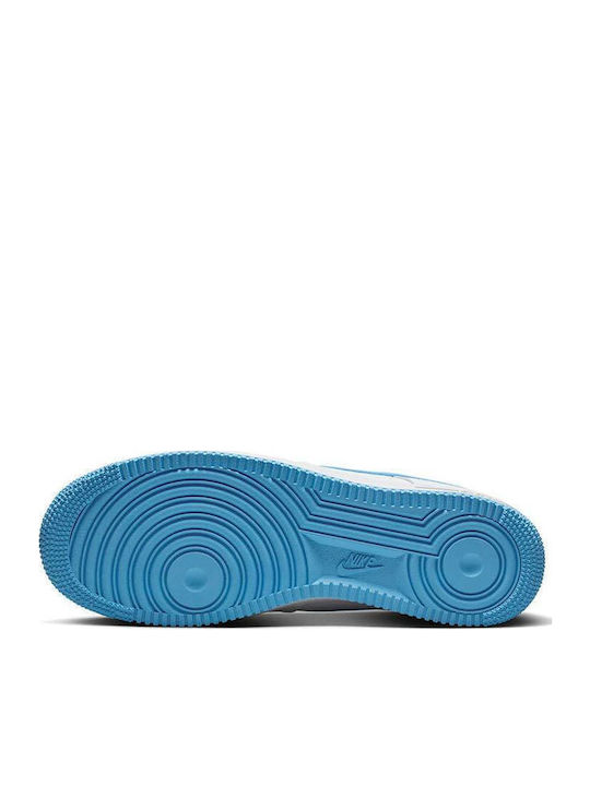 Air Force 1 '07 Herren Sneakers White / Aquarius Blue