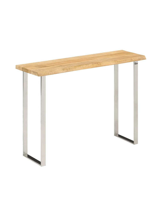 Solid Wood Console Table Coffee L105xW33xH76cm