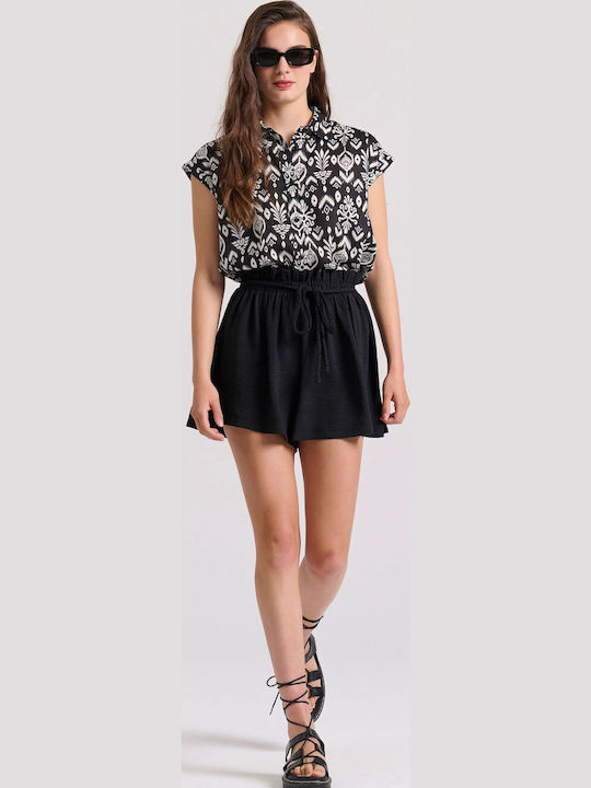 Εμπριμέ Πουκάμισο Τύπωμα Boho Look