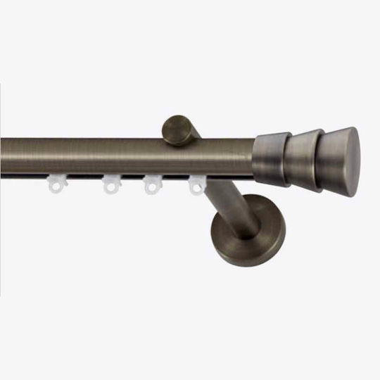 Frans Athens Triplo Sens unic Șină Metalic în Culoare Bronz 160εκ. FR-9440L03_16742
