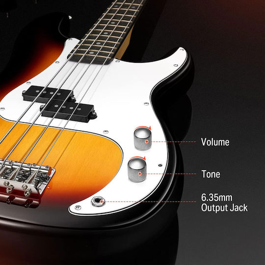 Donner Elektrischer Bass