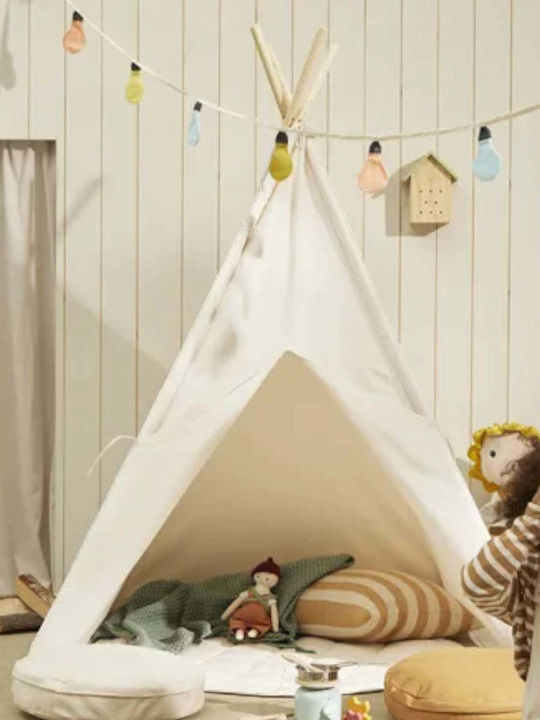 Kids Concept Kids Indian Teepee Play Tent Beige