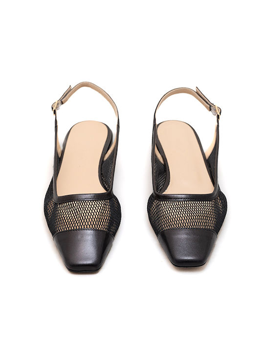 Raniero Conti Leather Black Heels