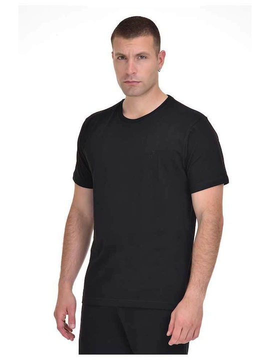 Target Herren T-Shirt Kurzarm Schwarz