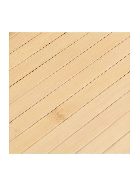 vidaXL Kitchen Mat Runner with Anti-slip Underlay Natural - 80x300εκ.