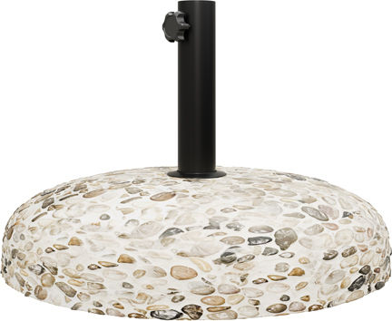 Pakketo Nimbus Umbrella Stand made of Cement with Regulator Mosaic 35x35x32cm