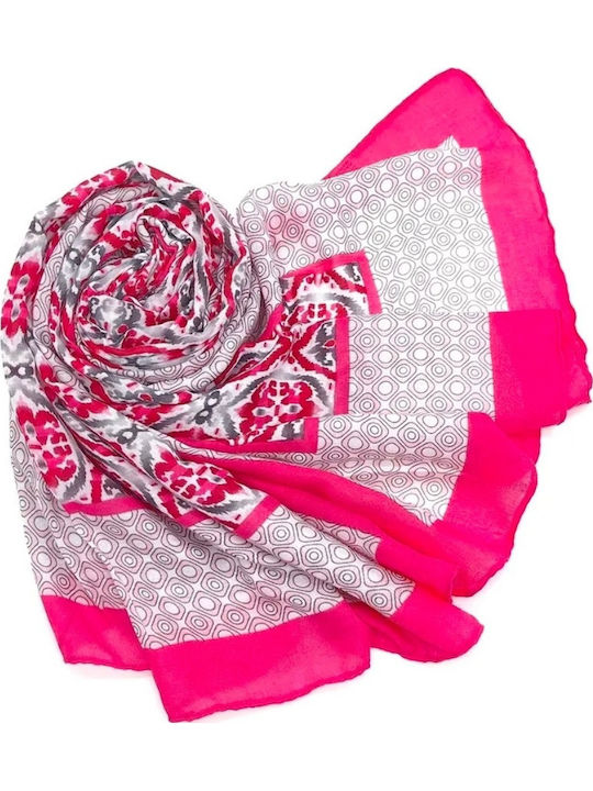 MI-TU Exclusive Damen Schal Fuchsie