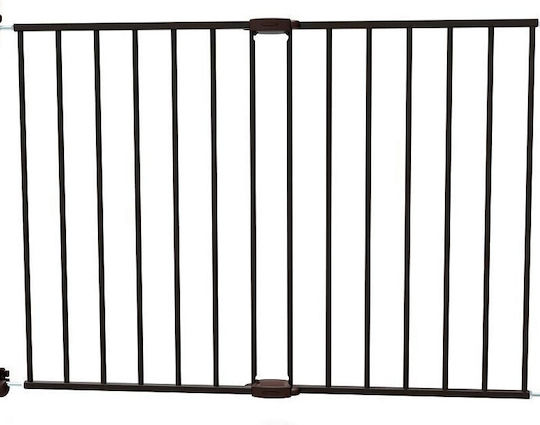 Noma Security Door made of Metal in Black Color 102x62cm 1pcs