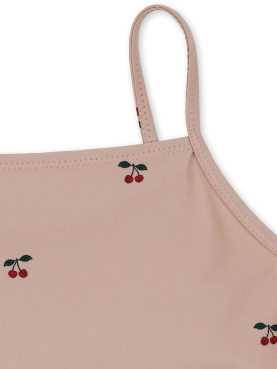 Konges Slojd Kinder Badeanzug Einteilig Cherry Blush