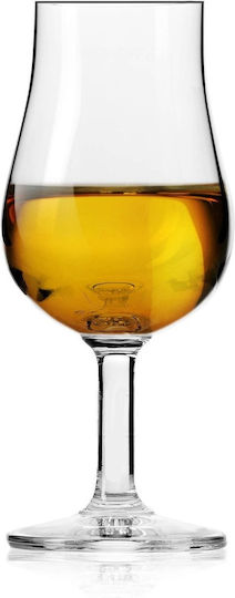 Krosno Set de pahare Whiskey din Cristal în Culoarea Argint Cu picior 100ml 6buc