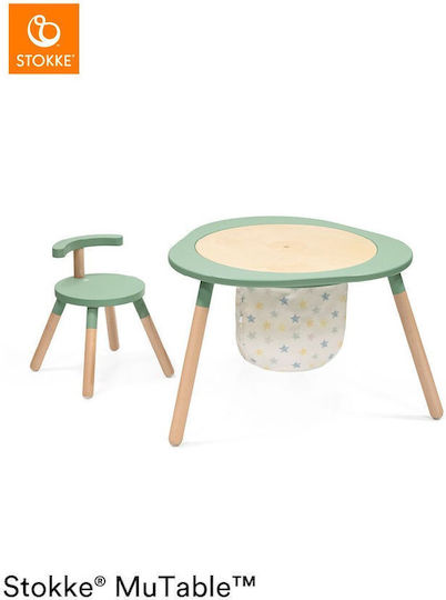 Stokke Παιδικό Καλάθι Αποθήκευσης από Ύφασμα Mutable V2 Πολύχρωμο 27x27x32cm
