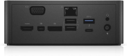 Dell TB16 180W Thunderbolt 3 Docking Station με HDMI/DisplayPort 4K Ethernet και σύνδεση 2 Οθονών Μαύρο