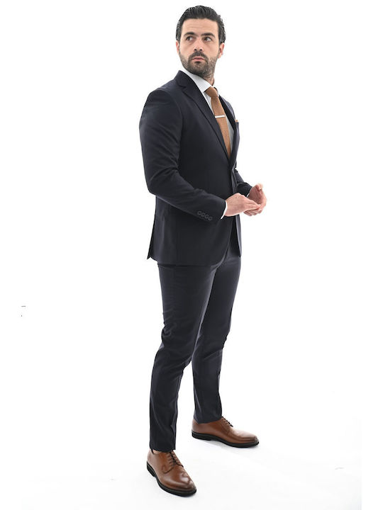 Men's Suit Artisti Italiani 21596/s02 Blue-black