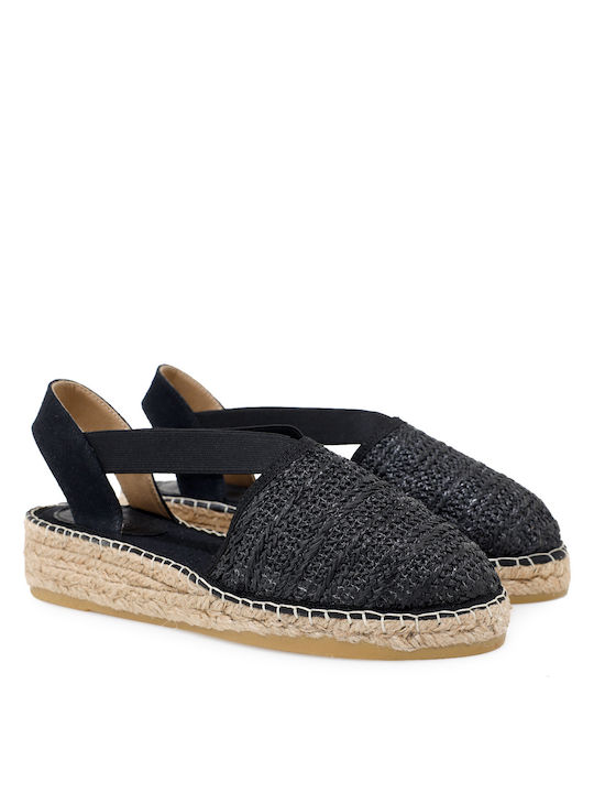 California Dream Espadrile dama în culoarea Negru