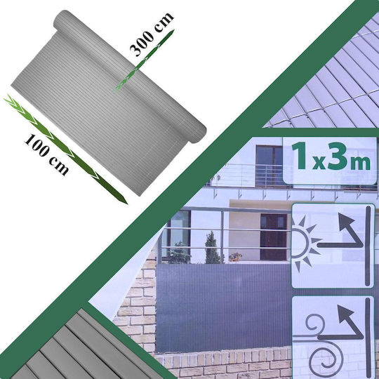 Strend Pro Καλαμωτή Πλαστική με Ολόκληρο Καλάμι 1x3m