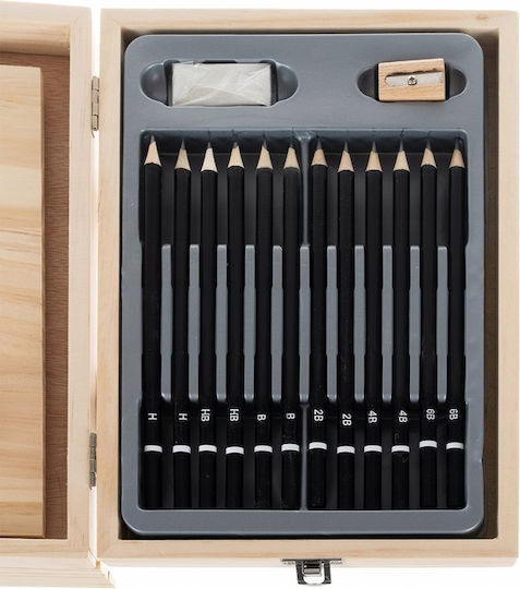 Set de Colorat Lemn 35x26.5cm 83buc