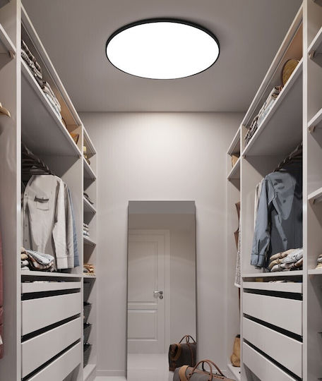 Rotund Panou LED Putere 38W cu Alb Rece Lumini