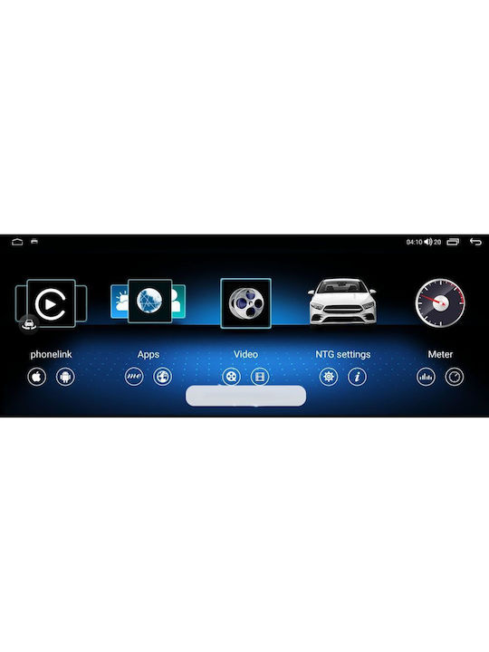 Lenovo Car-Audiosystem 2DIN (Bluetooth/USB/AUX/WiFi/GPS/Apple-Carplay/Android-Auto) mit Touchscreen 12.3"