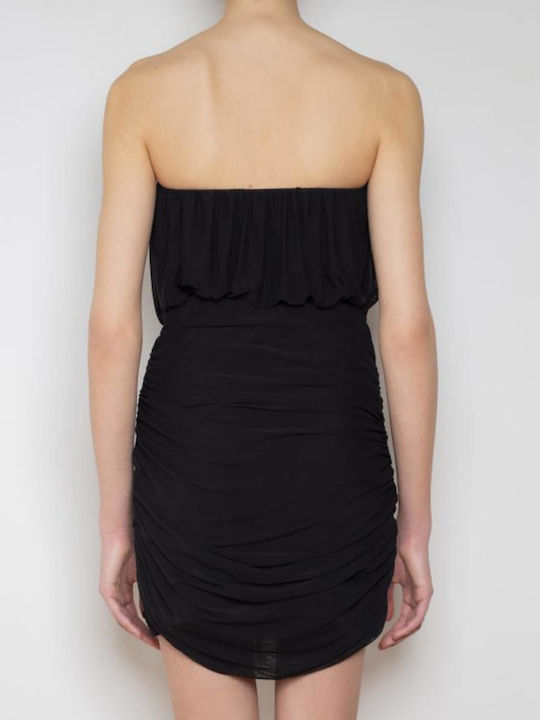 The C Edition Φούστα με Τούλι σε Μαύρο χρώμα