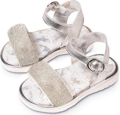 Babywalker White Baptism Leather Sandals