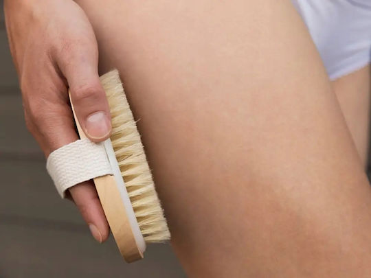 Bürste Peeling Holz Beige 1Stück