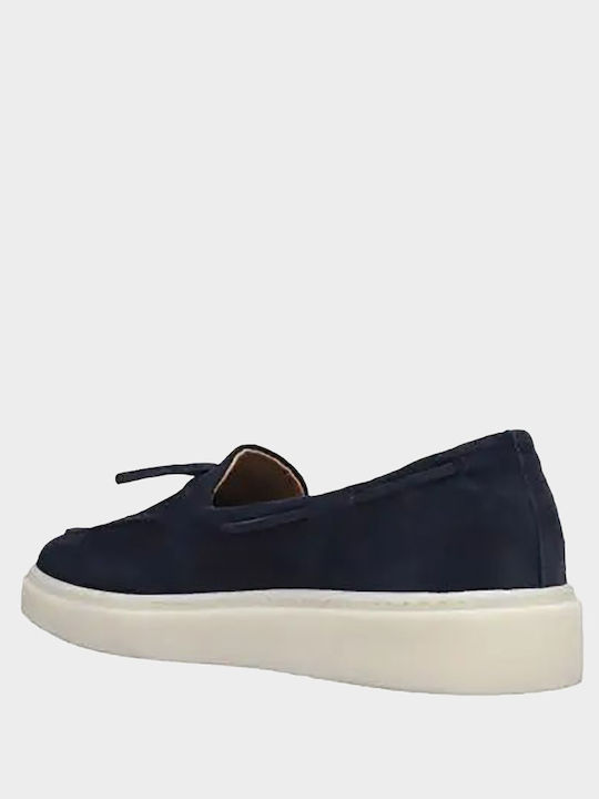 Suede Ανδρικές Εσπαντρίγιες σε Μπλε Χρώμα