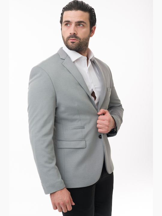 Mezzo Uomo Men's Suit Jacket Grey