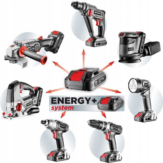 Graphite Percussive Drill Driver Battery Solo 18V