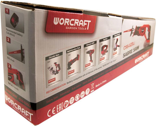 Worcraft Fierăstrău cu acumulator 20V cu lamă 8cm