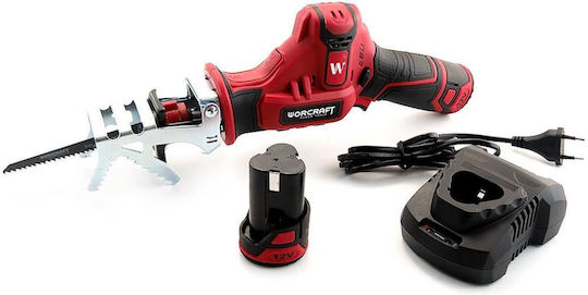 Worcraft Αλυσοπρίονο Μπαταρίας 2x2Ah 12V 1.4kg με Λάμα 8cm