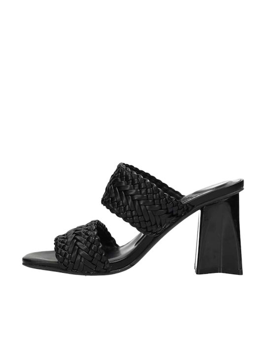 Mexx Heel Mules Black