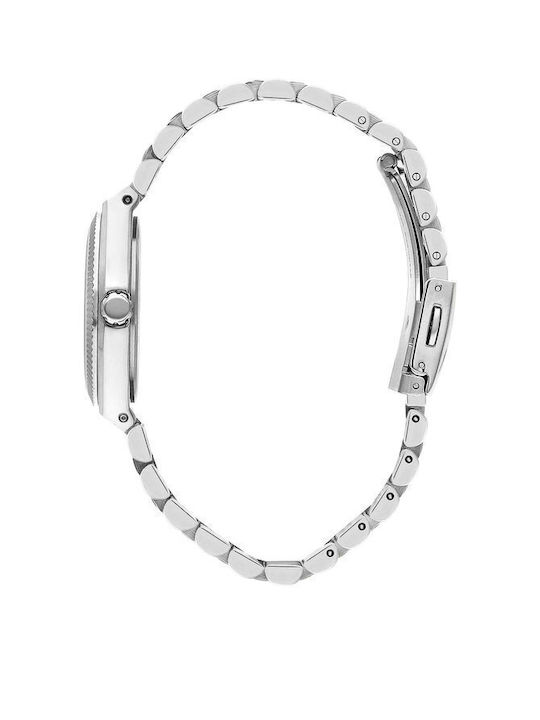 Lee Cooper Bracelet Ceas cu Argintiu Brățară Metalică